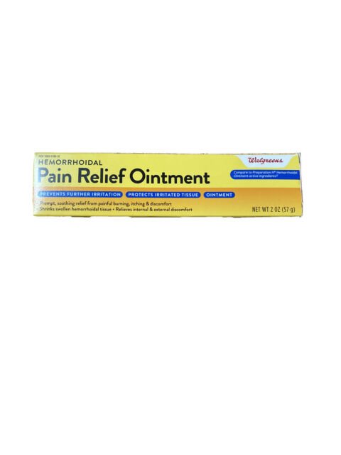 walgreens hemorrhoidal Pain Relief Ointment 3 Oz